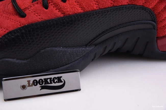 Rep TBkick CT8013-602 Jordan 12 Flu Retro Game Air Reverse 0812